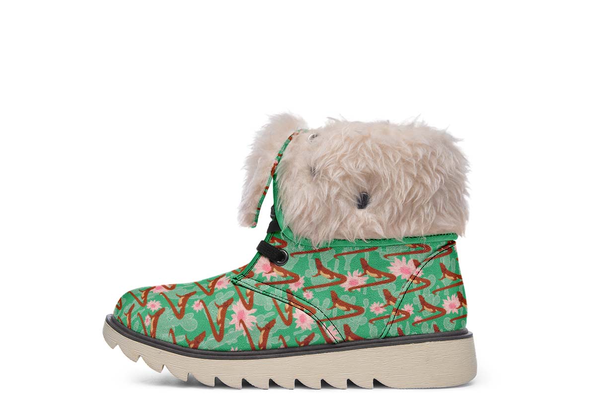 Bearded Dragon Pattern Polar Vibe Boots