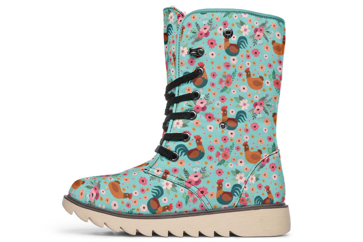 Chicken Flower Polar Vibe Boots