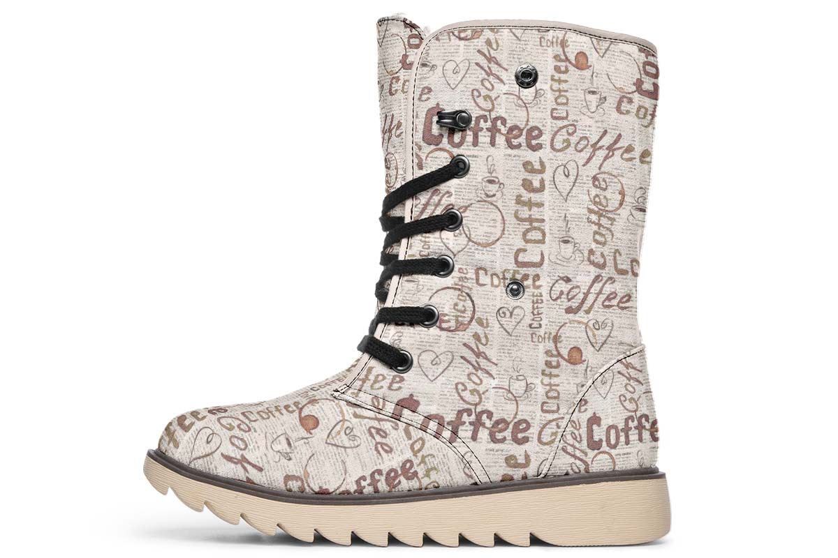 Coffee Stain Polar Vibe Boots