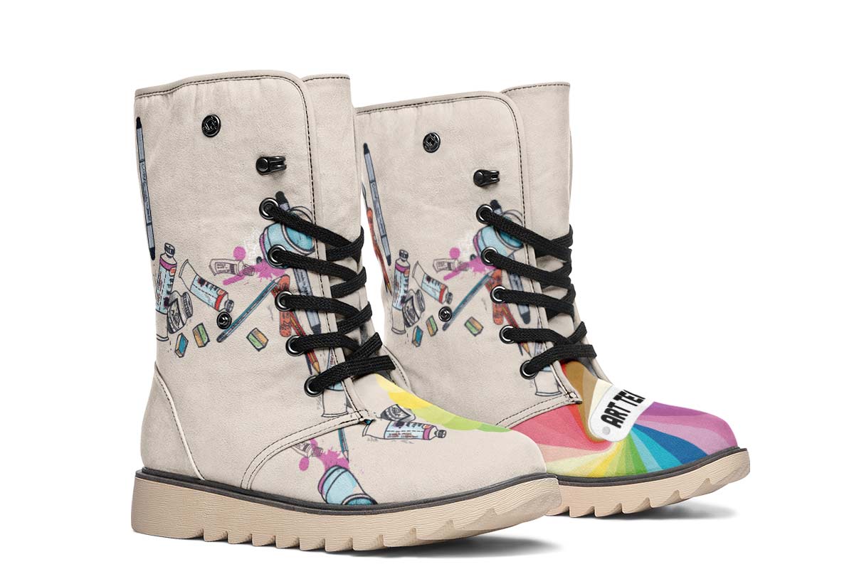 Colorful Art Teacher Polar Vibe Boots