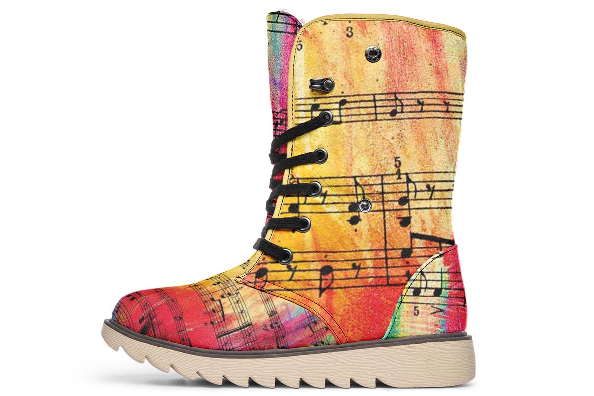 Colorful Music Polar Vibe Boots