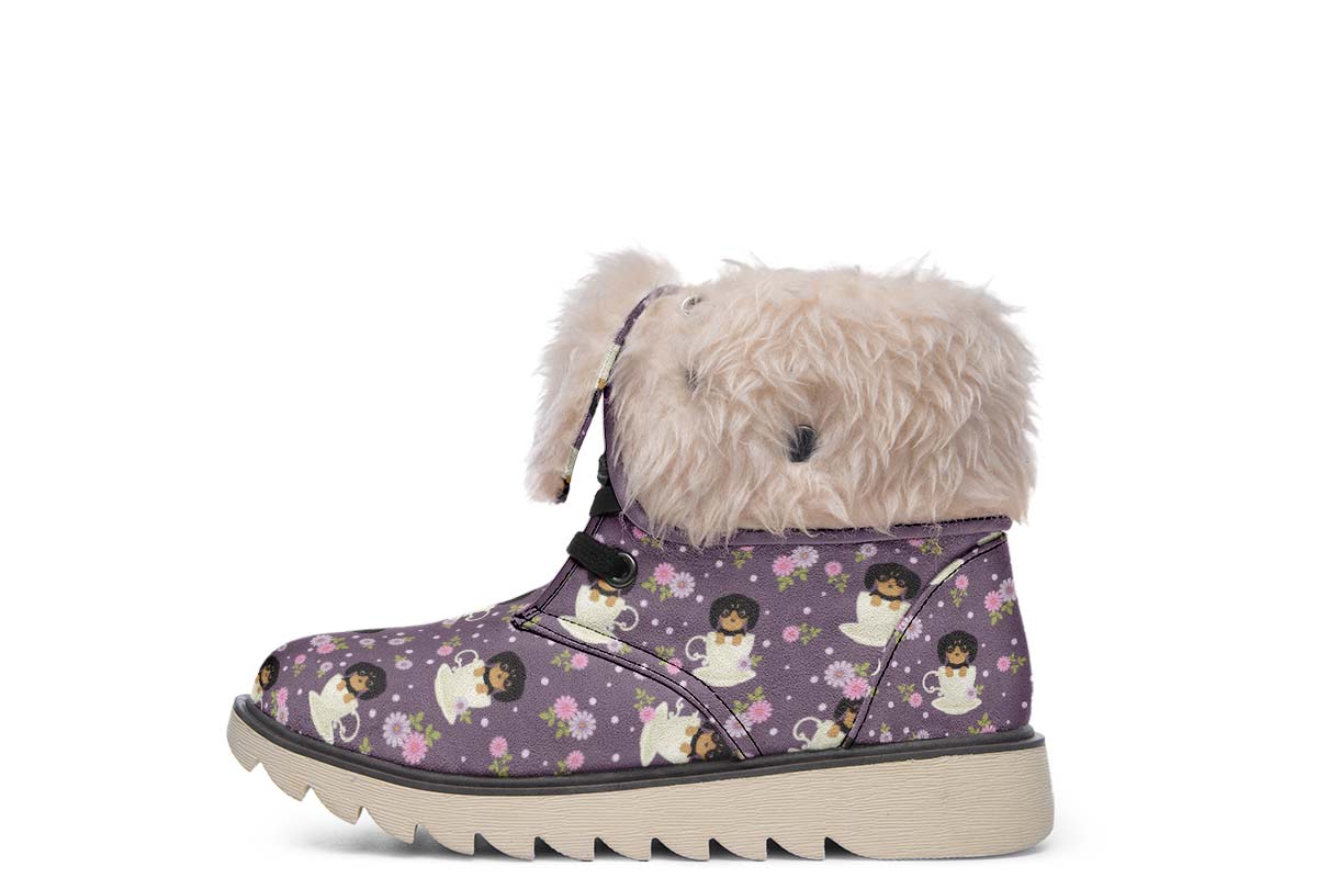 Dachshund Cup Of Tea Polar Vibe Boots