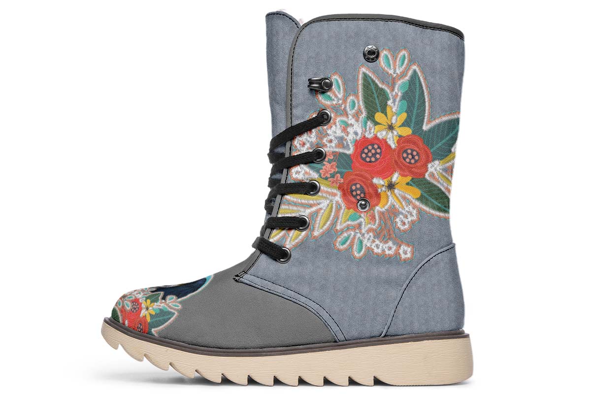 Denim Style King Charles Polar Vibe Boots