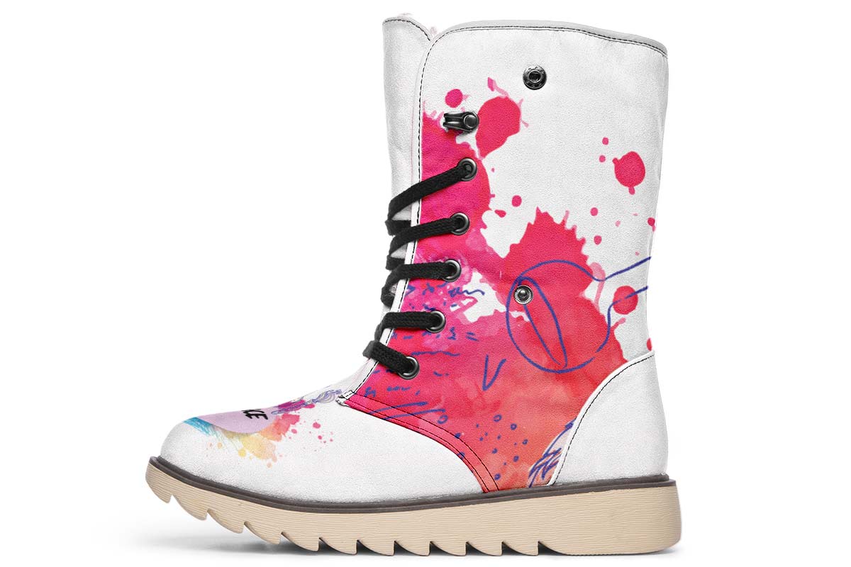 Doodle Style Science Polar Vibe Boots