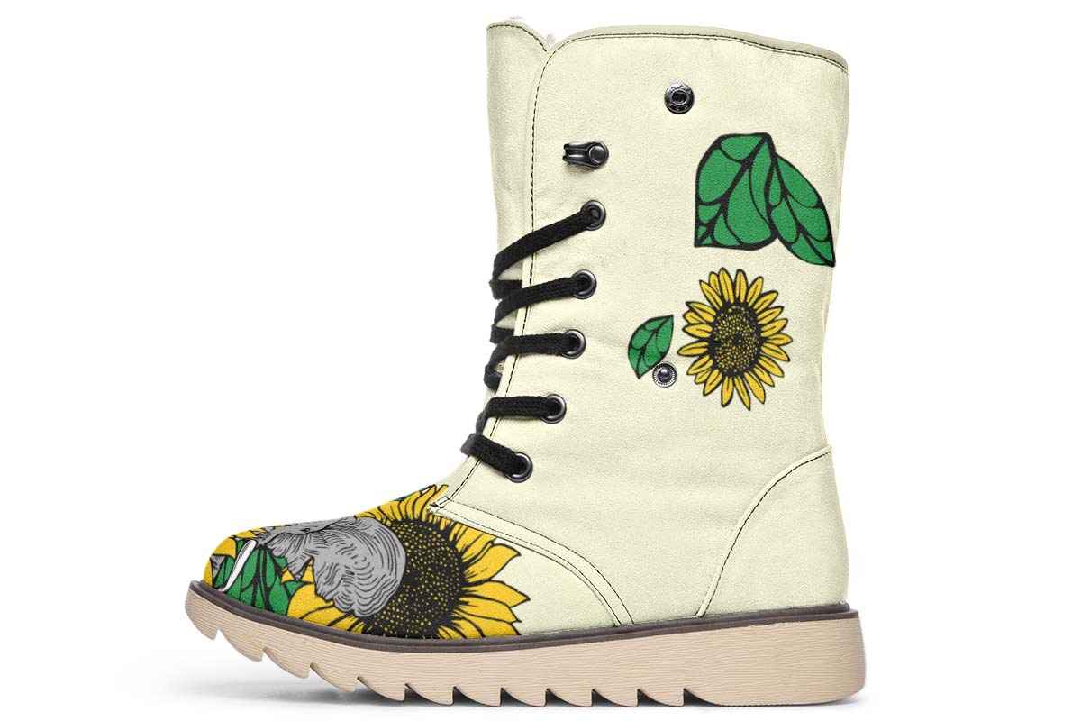 Elephant Sunflower Polar Vibe Boots