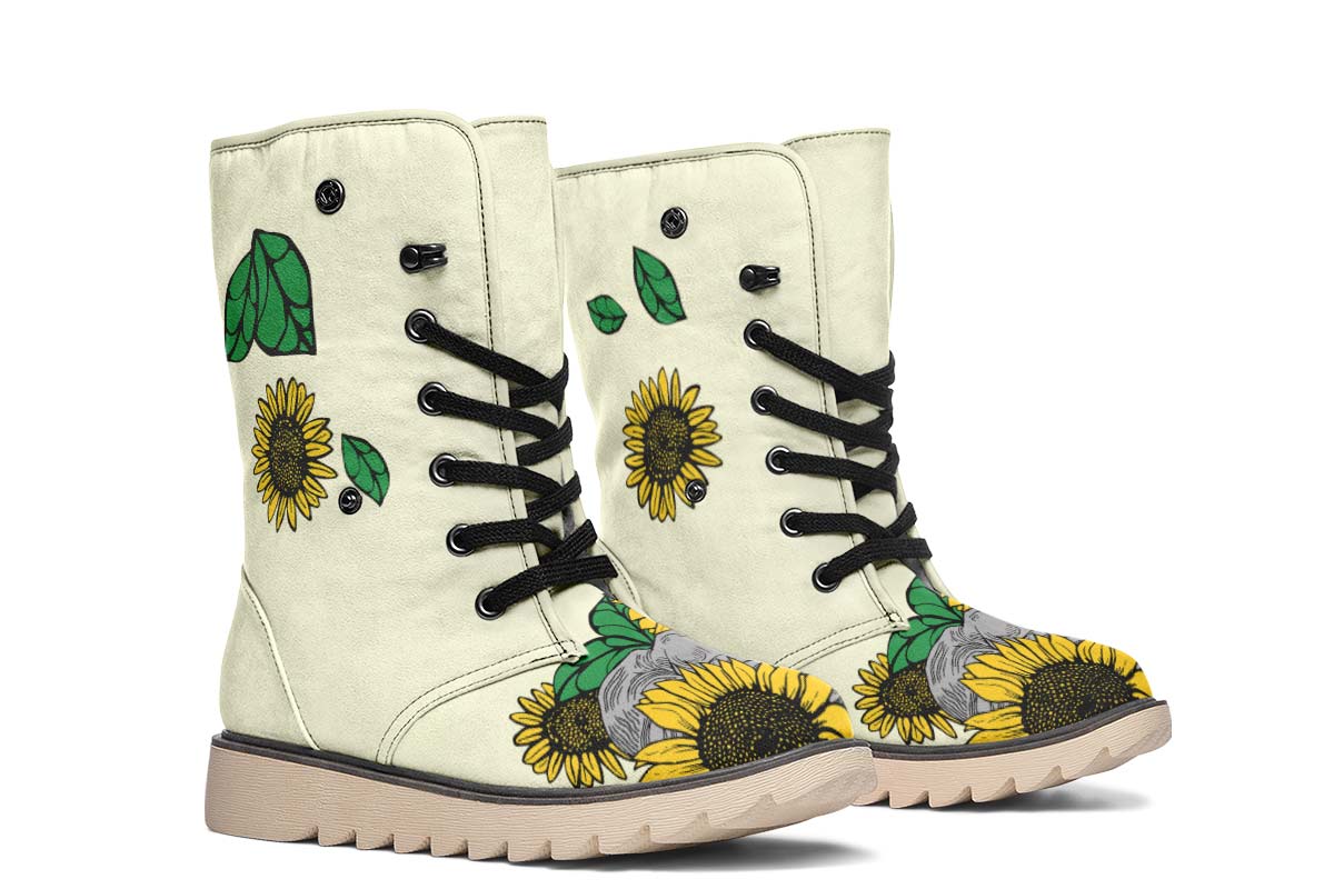 Elephant Sunflower Polar Vibe Boots