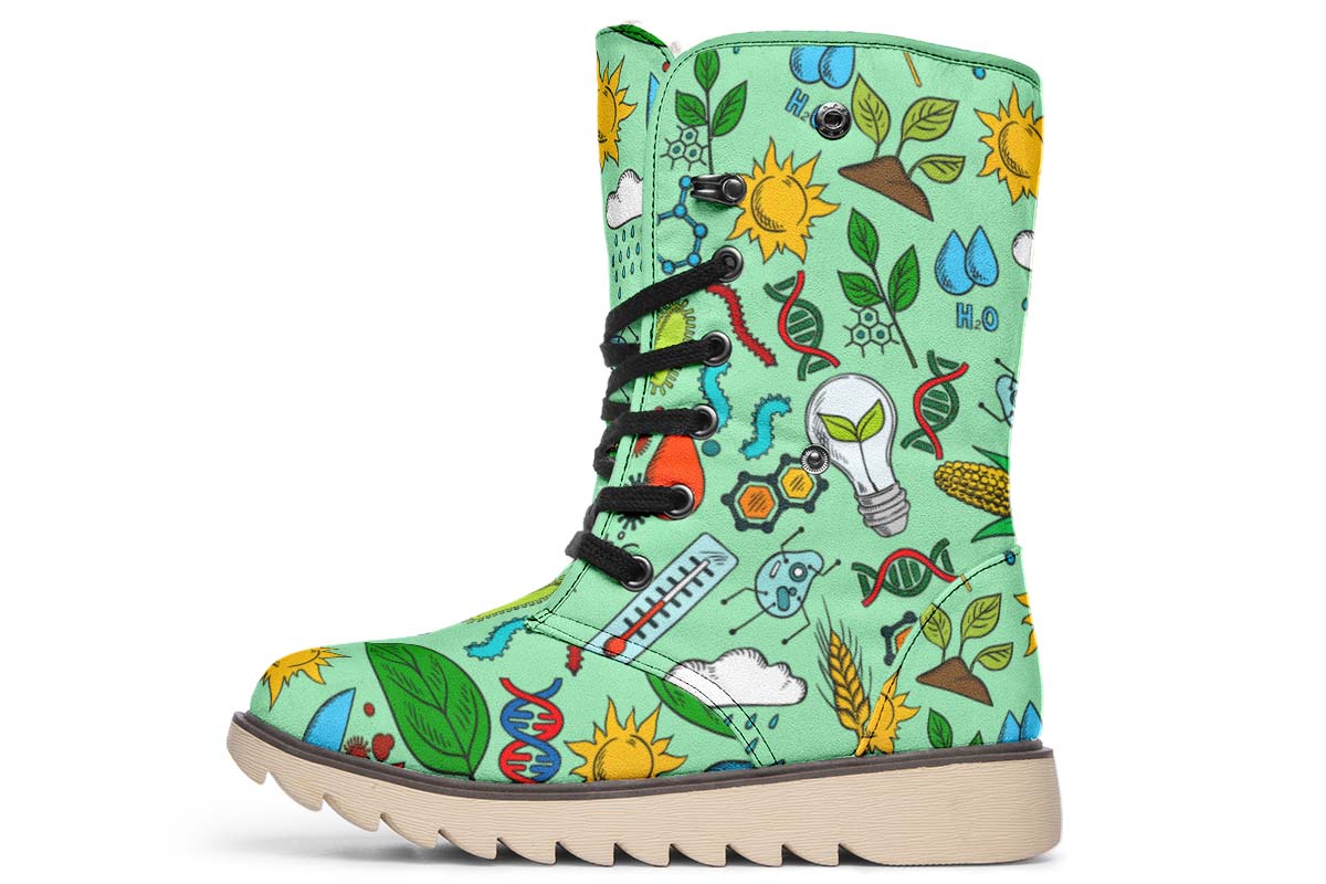 Environmental Green Polar Vibe Boots