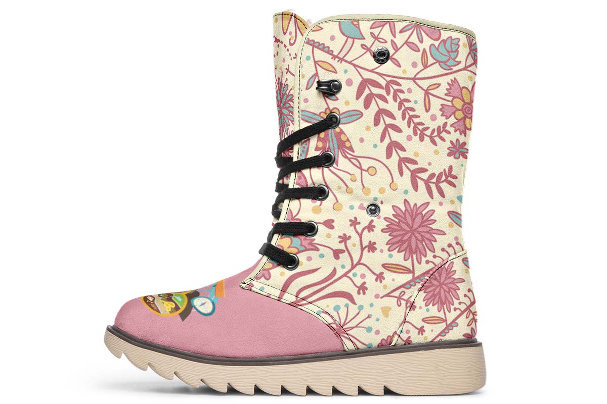 Floral Geology Polar Vibe Boots