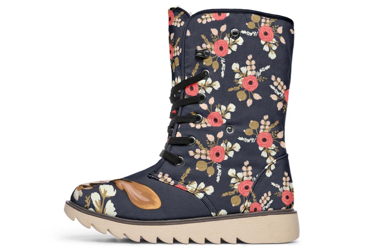 Floral Hound Polar Vibe Boots