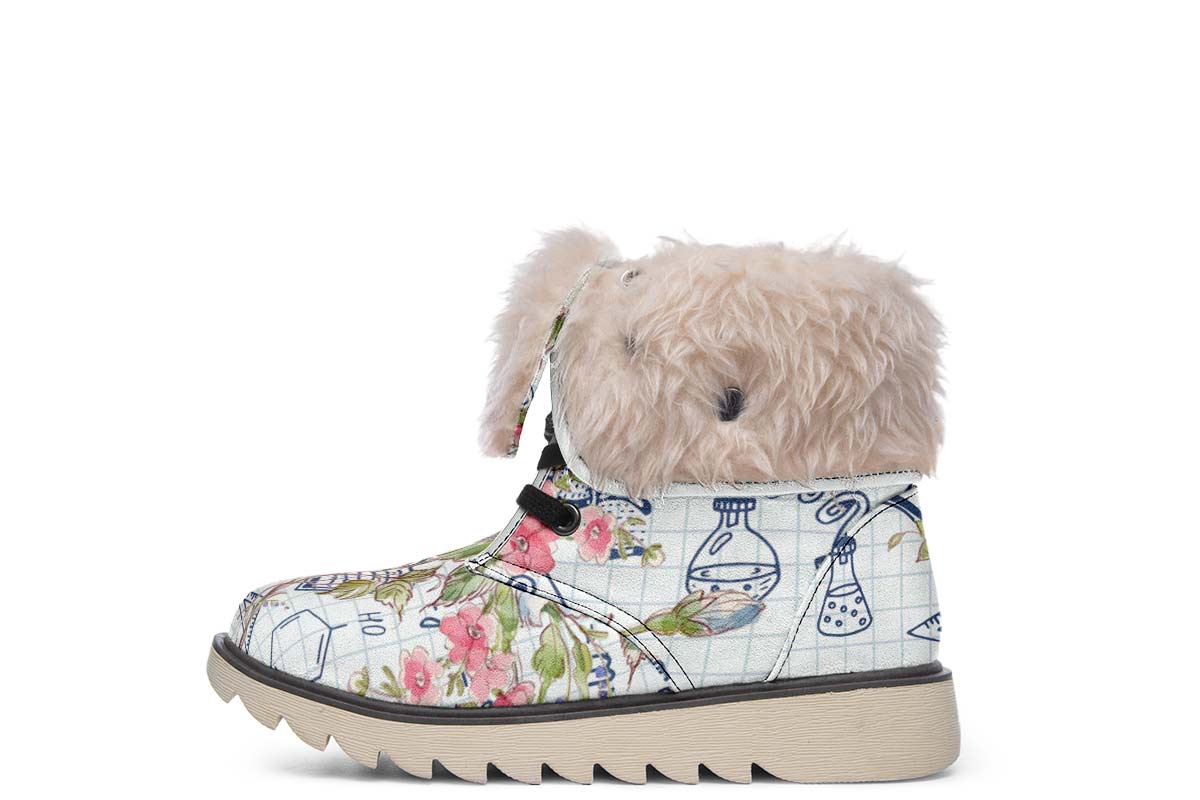 Floral Science Symbols Polar Vibe Boots