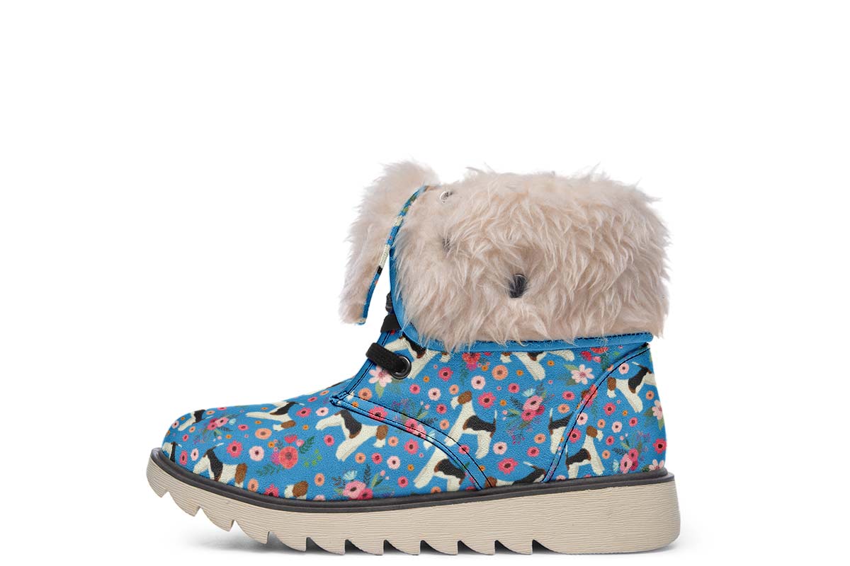 Fox Terrier Flower Polar Vibe Boots