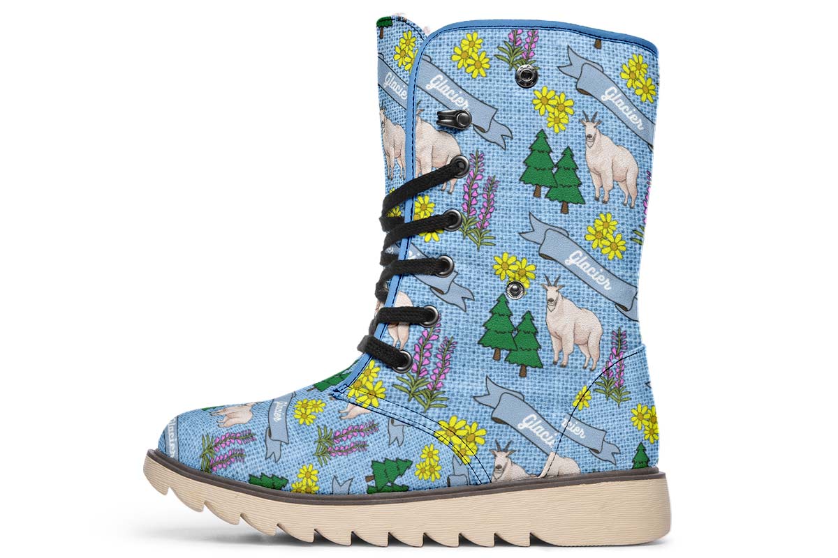 Glacier Pattern Polar Vibe Boots