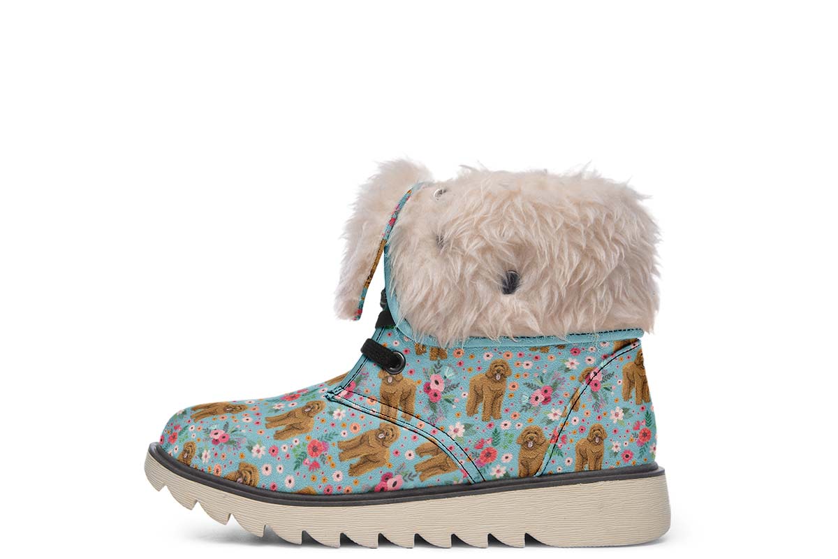 Goldendoodle Flower Polar Vibe Boots