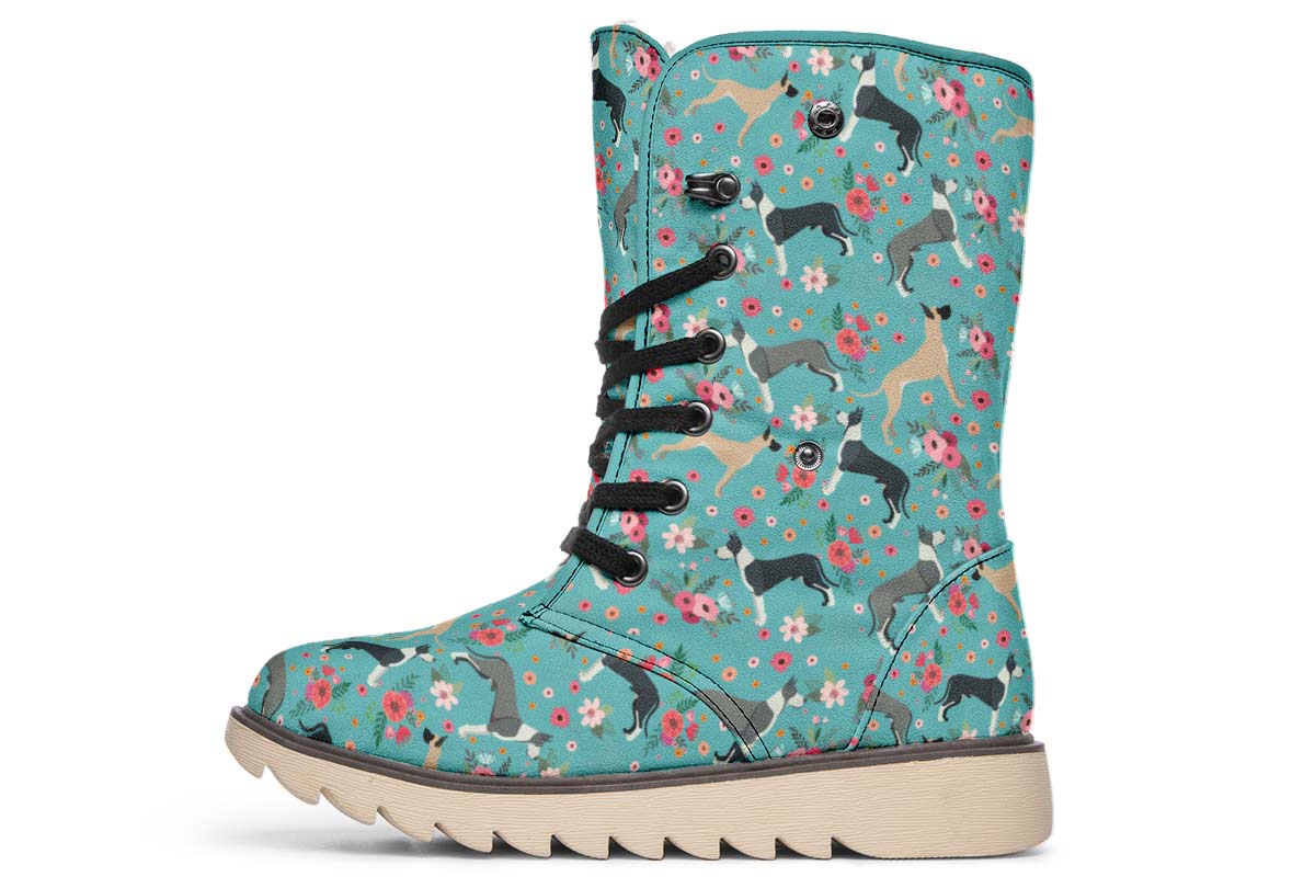 Great Dane Flower Polar Vibe Boots