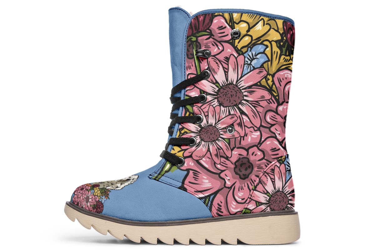 Illustrated Great Pyrenees Polar Vibe Boots