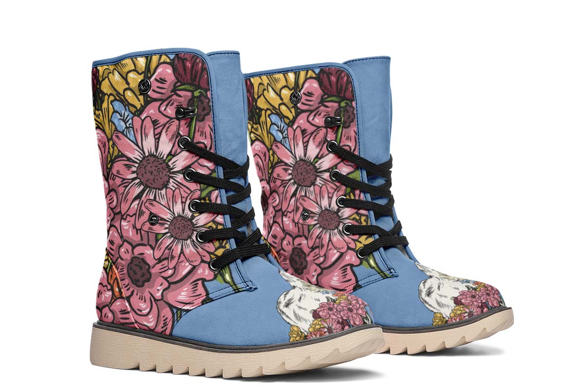 Illustrated Great Pyrenees Polar Vibe Boots