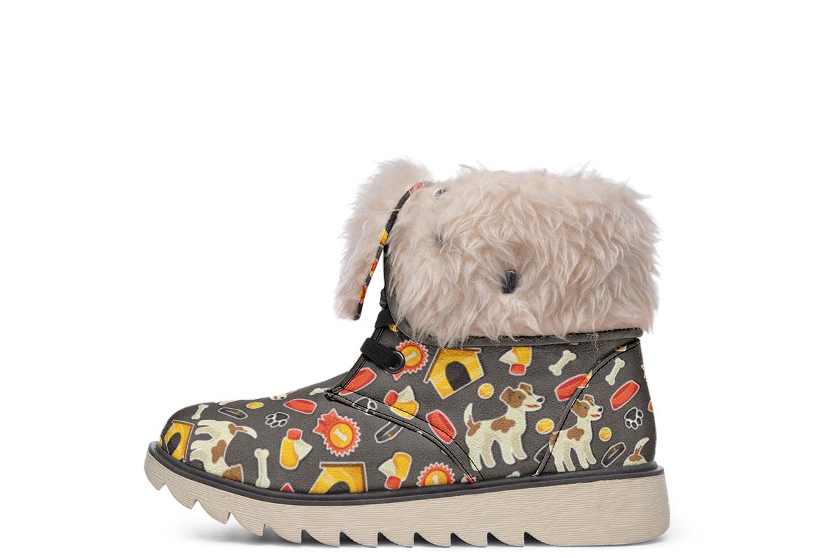 Jack Russel Pattern Polar Vibe Boots