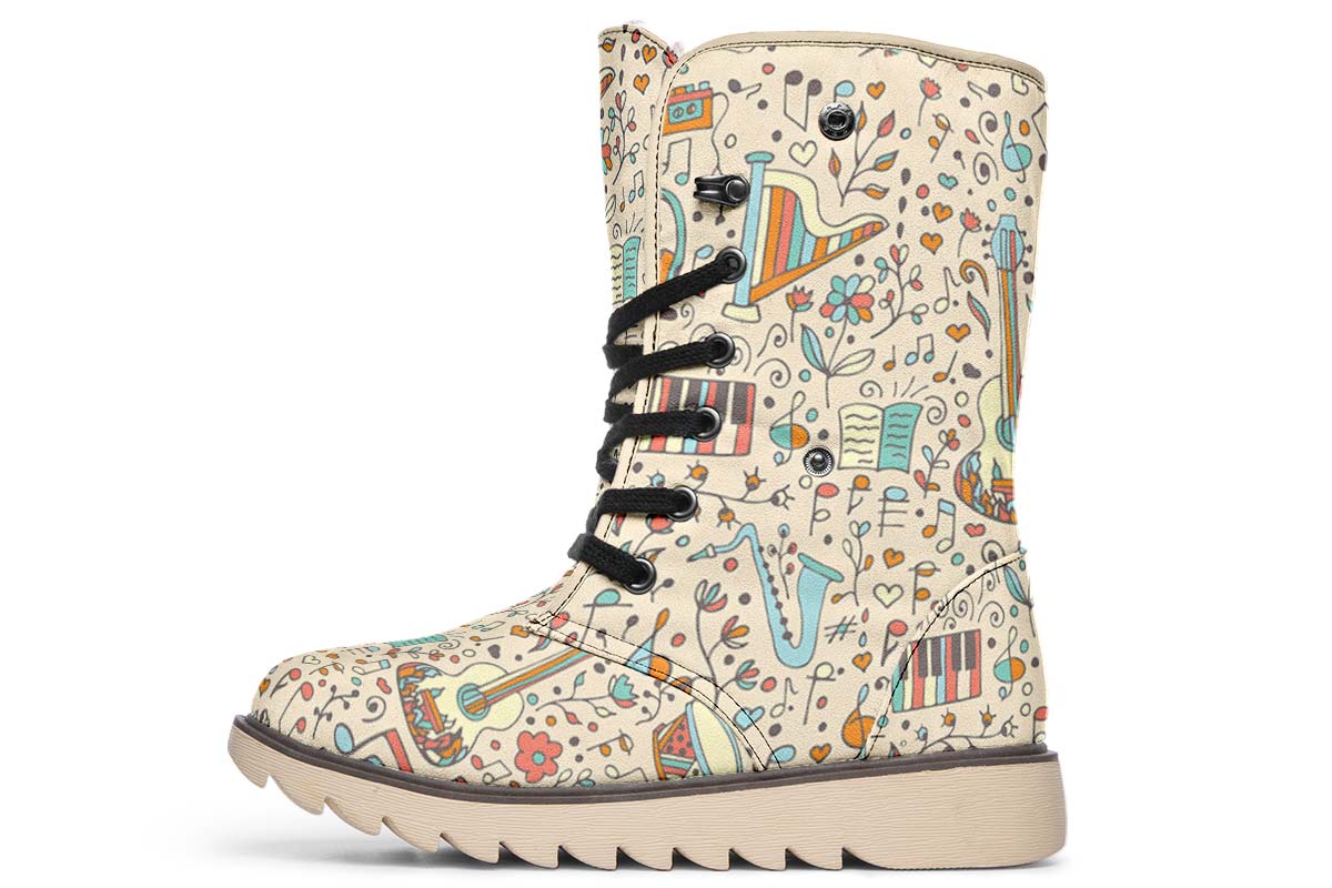 Music Doodle Polar Vibe Boots