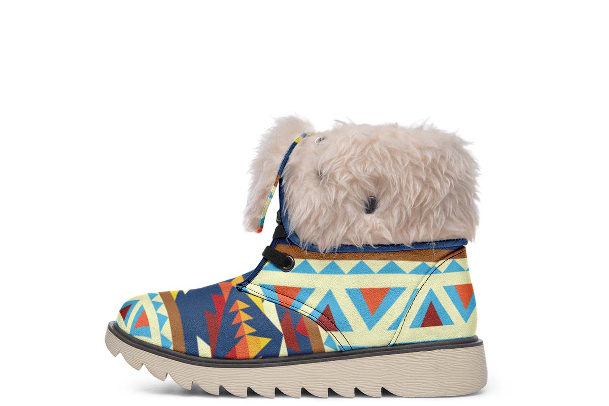 Native American Print Polar Vibe Boots