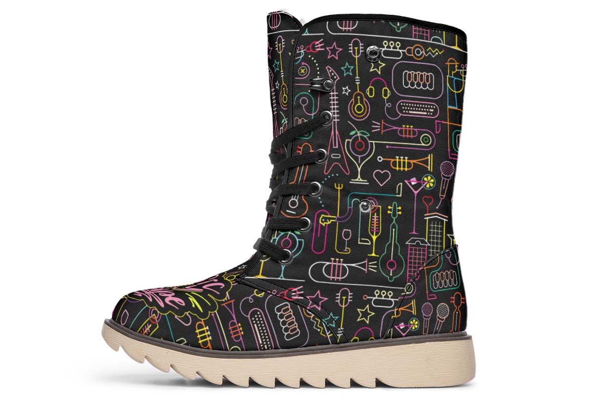 Neon Music Polar Vibe Boots