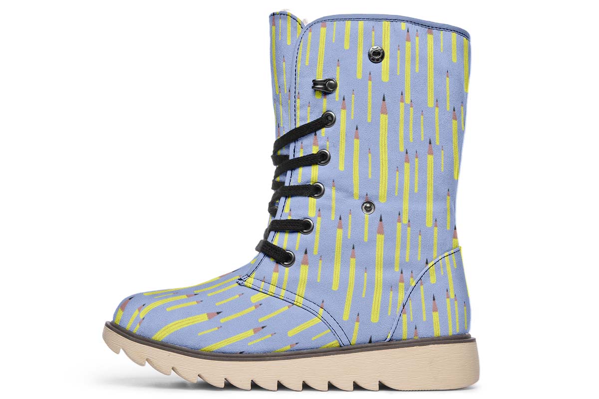 Pencil Pattern Polar Vibe Boots