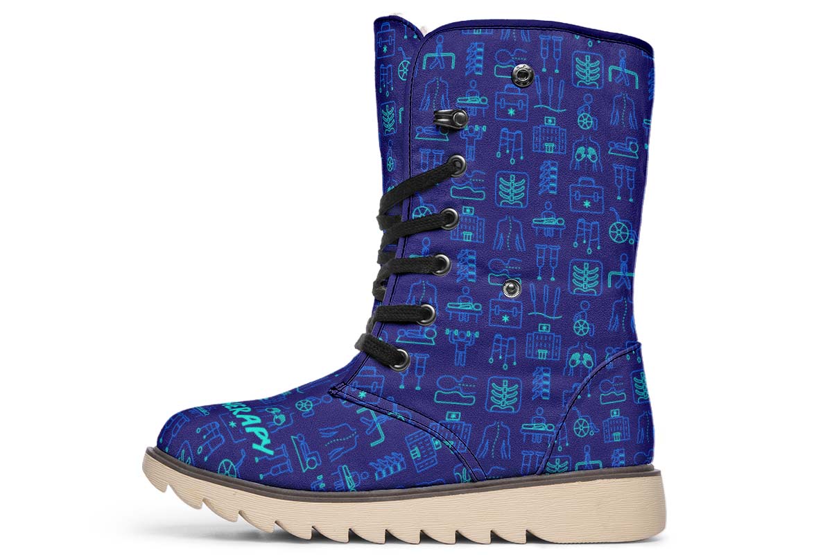 Physiotherapy Pattern Polar Vibe Boots