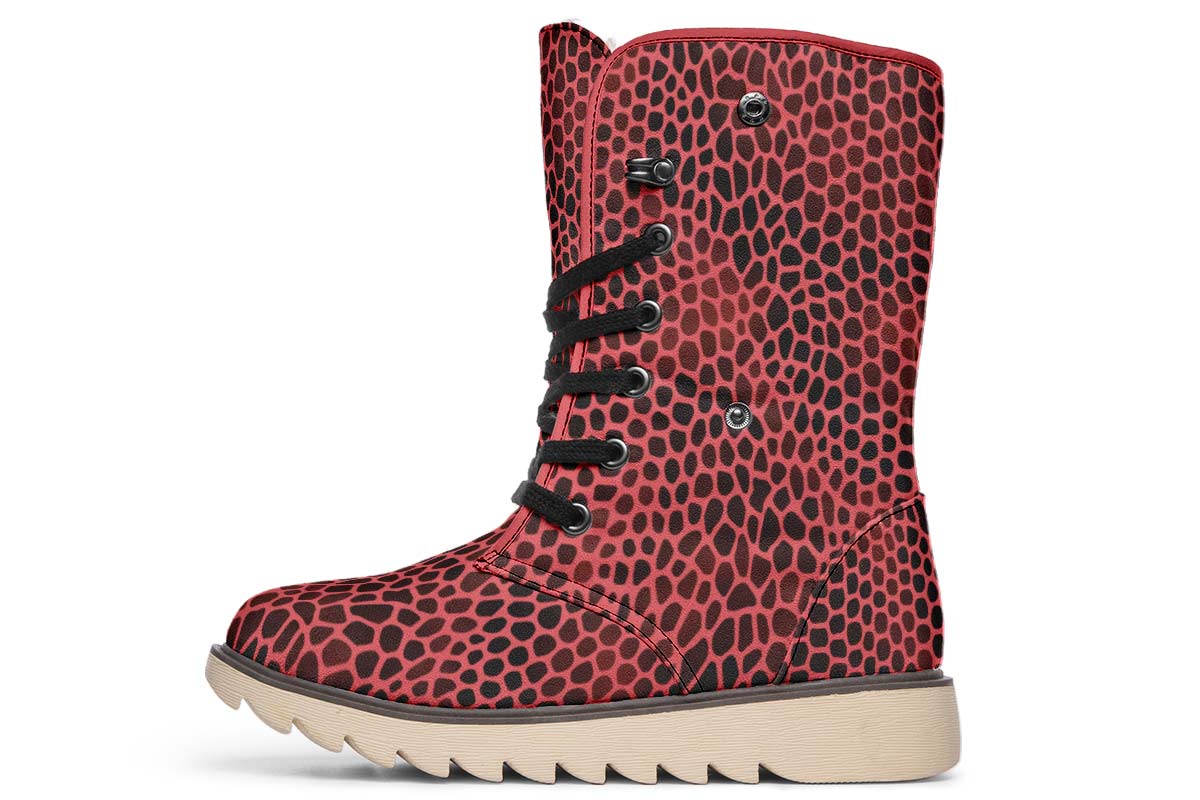 Pink Reptile Design Polar Vibe Boots