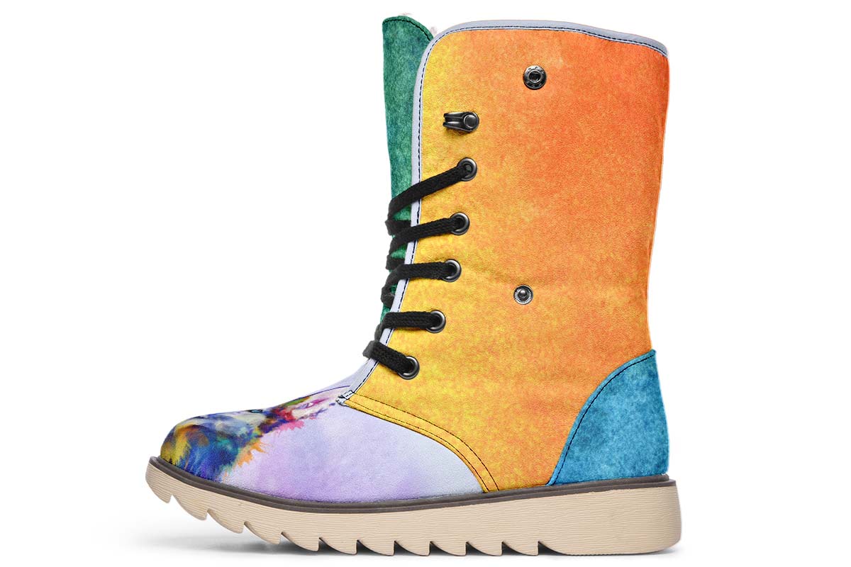 Rainbow Husky Polar Vibe Boots