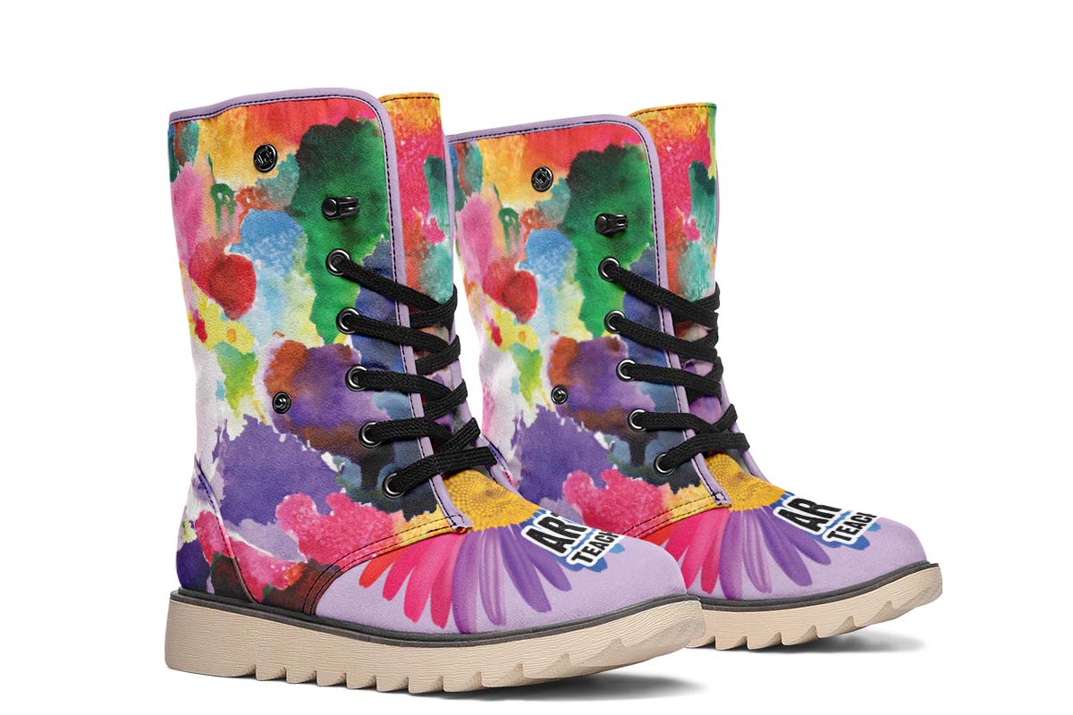 Rainbow Teacher Polar Vibe Boots