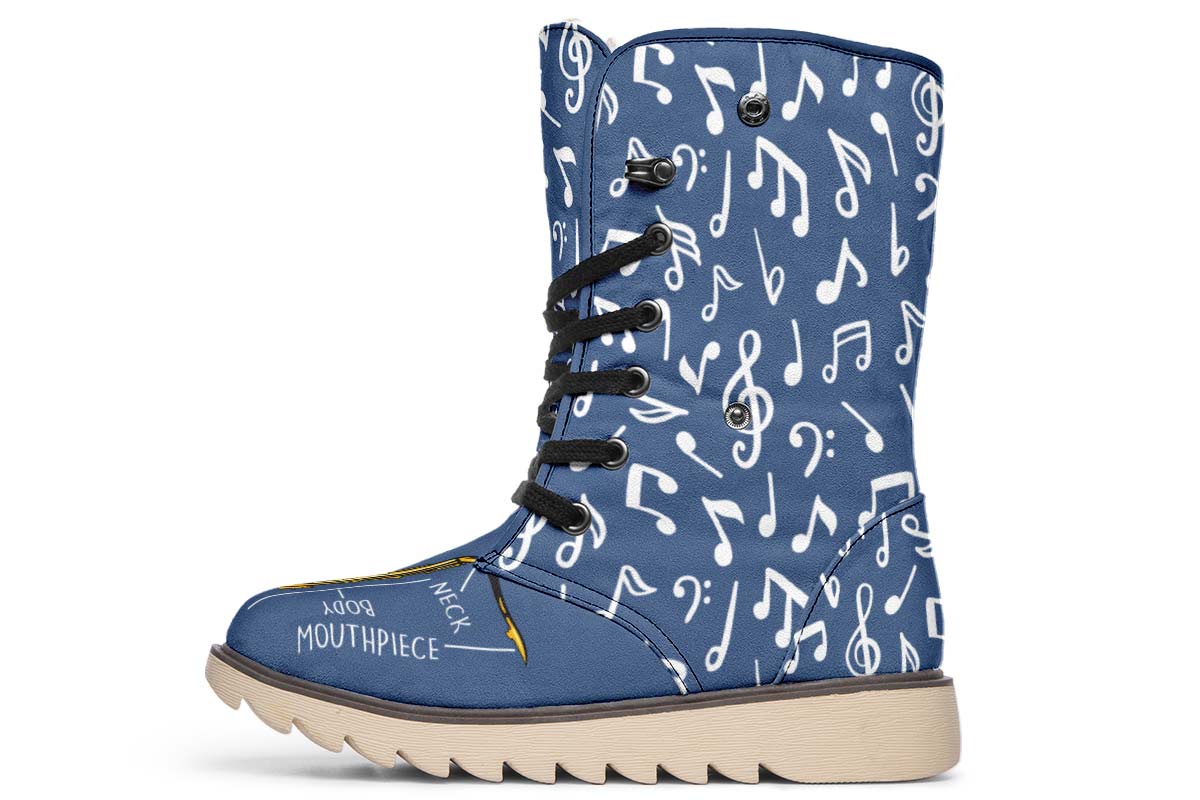 Saxophone Diagram Polar Vibe Boots