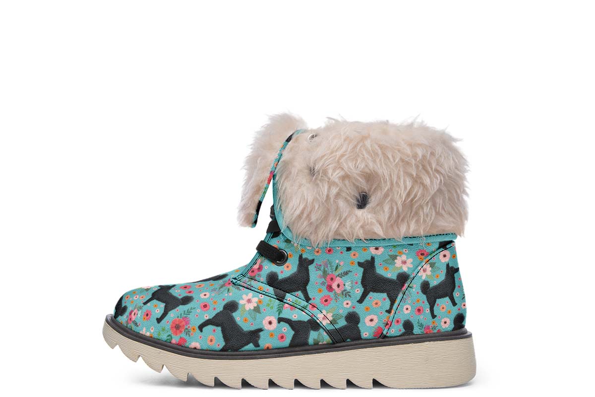 Schipperke Flower Polar Vibe Boots