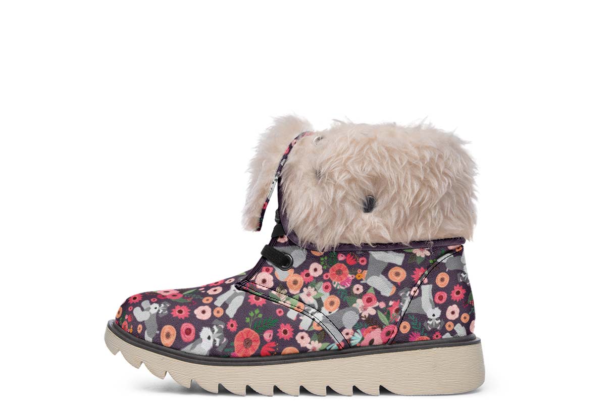 Schnauzer Flower Polar Vibe Boots
