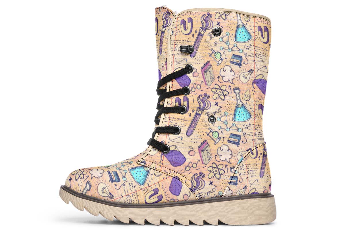 Science Lover Pattern Polar Vibe Boots