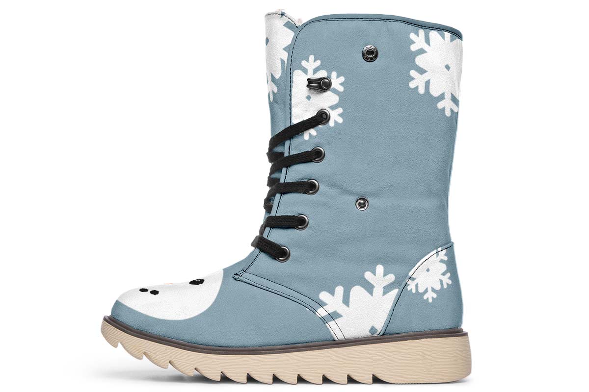 Snowman Christmas Polar Vibe Boots