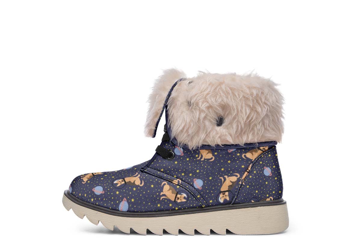 Space German Shepherd Polar Vibe Boots