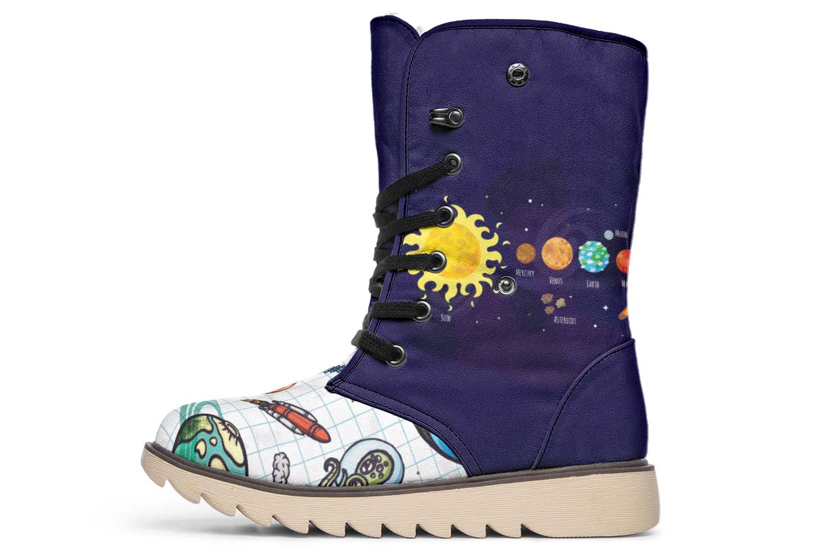 Space Notebook Polar Vibe Boots