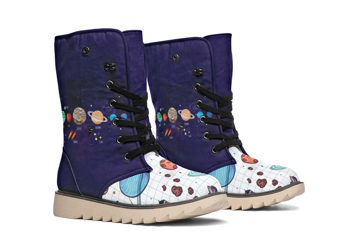 Space Notebook Polar Vibe Boots