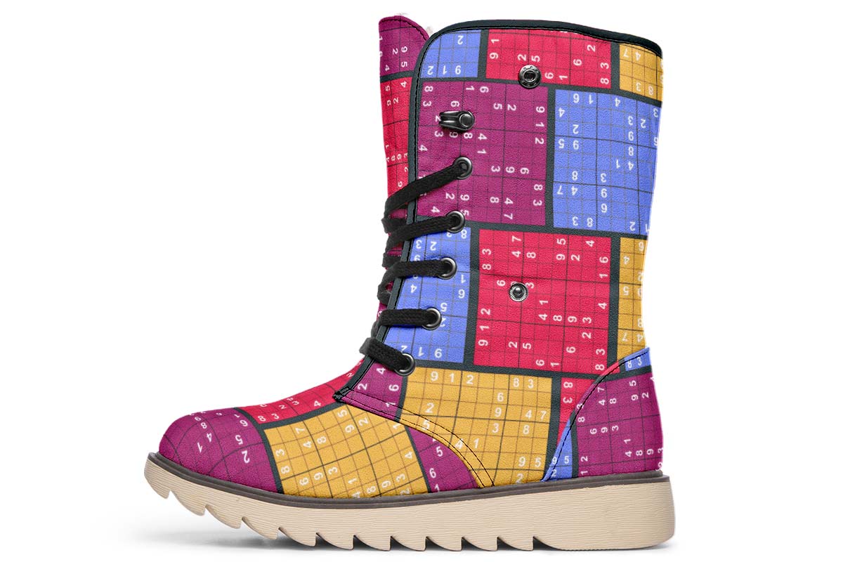 Sudoku Puzzle Polar Vibe Boots
