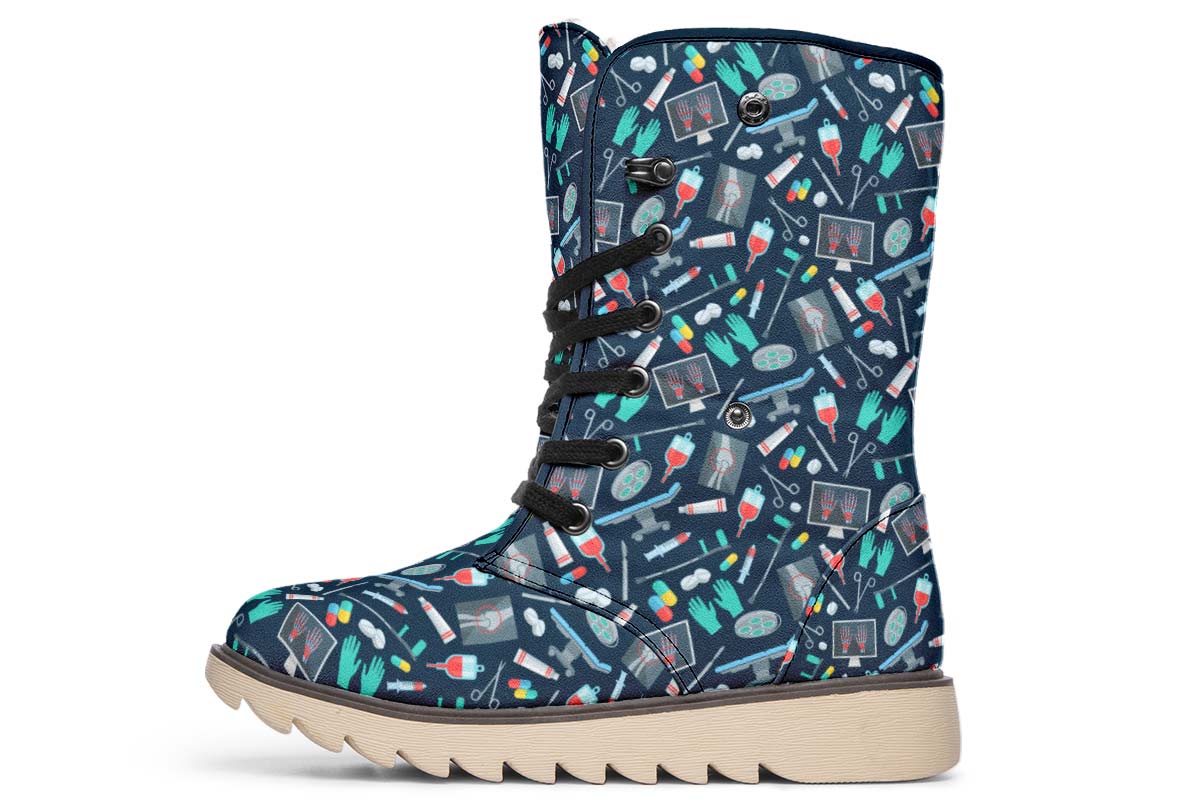 Surgeon Pattern Polar Vibe Boots