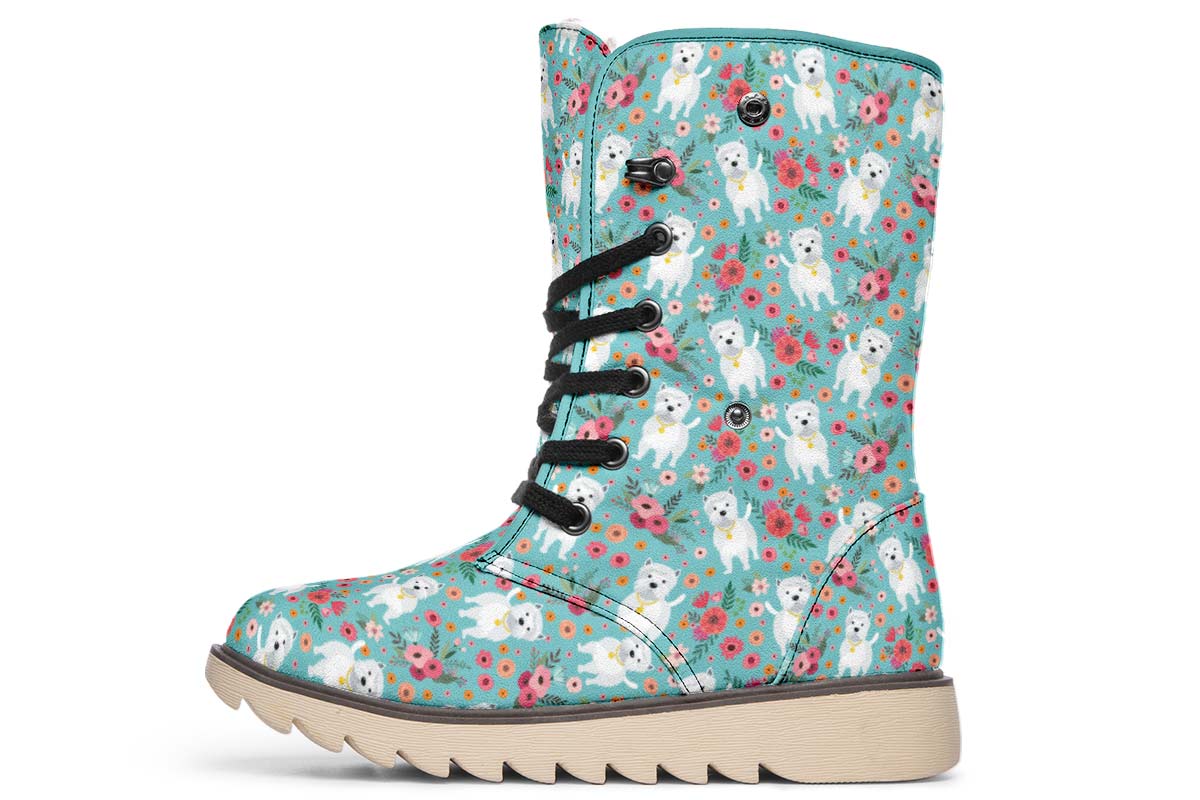 Westie Flower Polar Vibe Boots