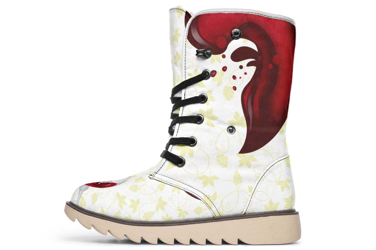 Wine Spill Polar Vibe Boots