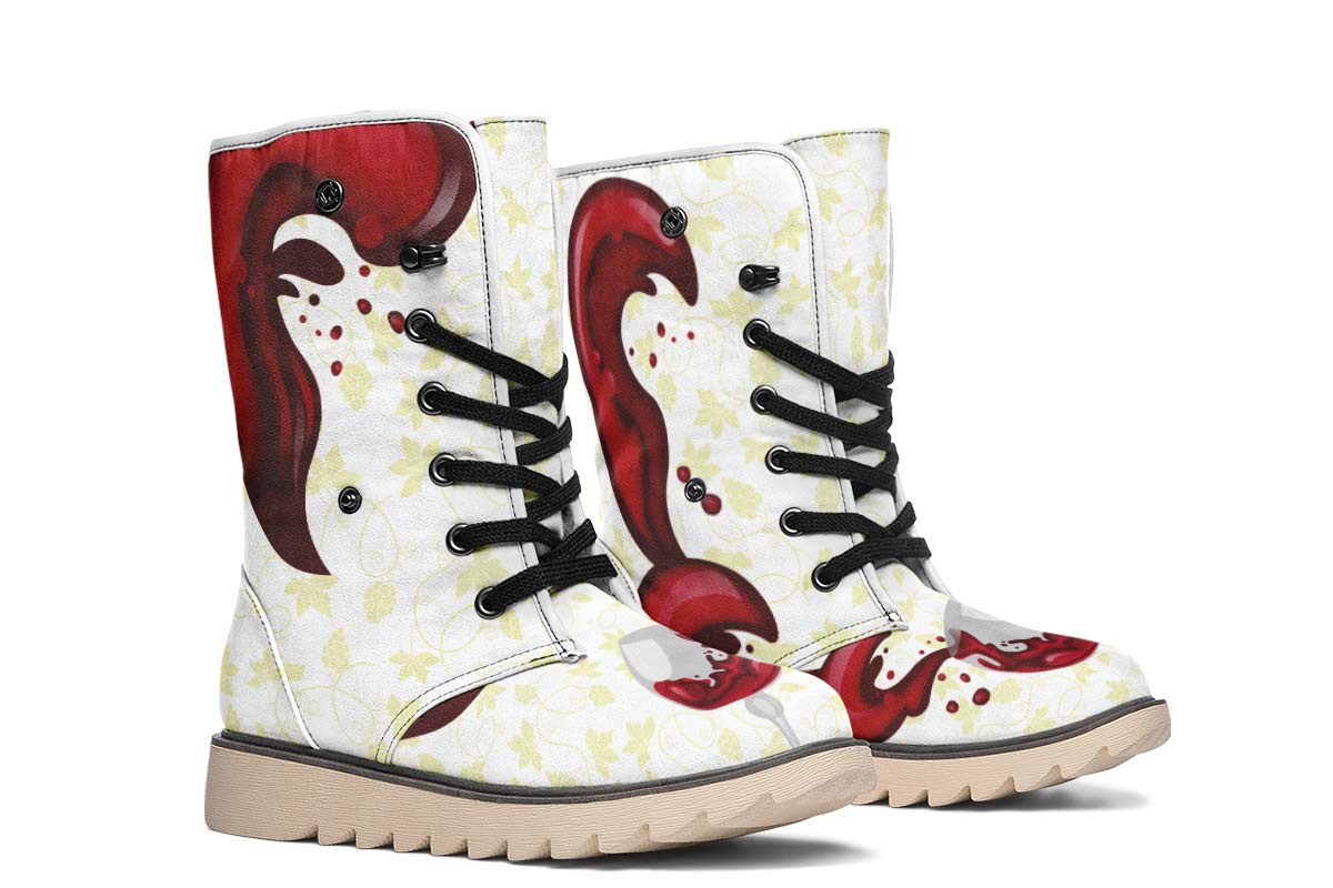 Wine Spill Polar Vibe Boots