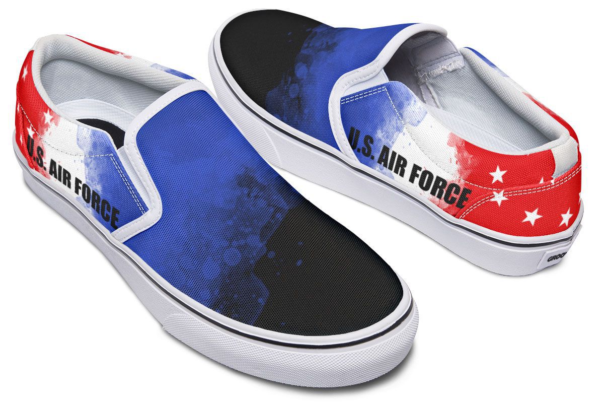 Air Force Flag Slip-On Shoes
