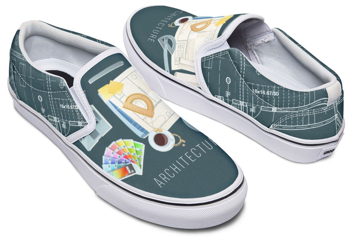 Architecture Slip-On Shoes