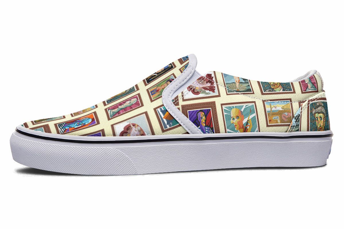 Art Gallery Slip-On Shoes