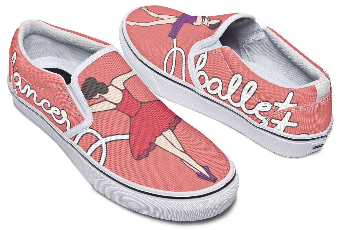 Ballet Dancer Slip-On Shoes