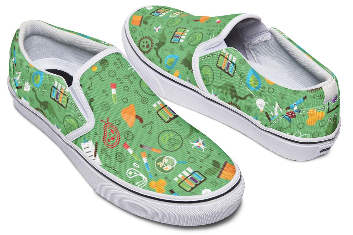 Biology Research Slip-On Shoes