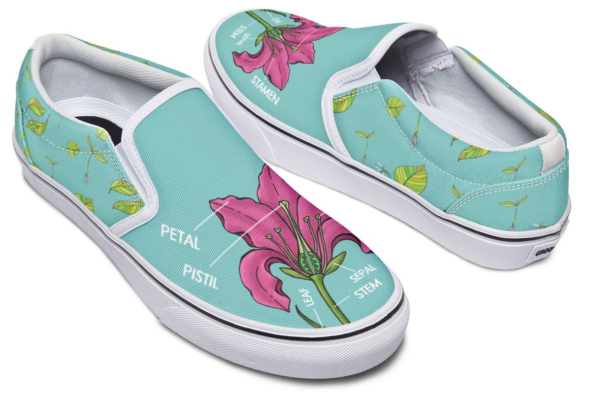 Botany Diagram Slip-On Shoes