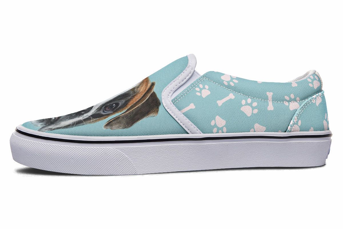 Boxer Puppy Slip-On Shoes