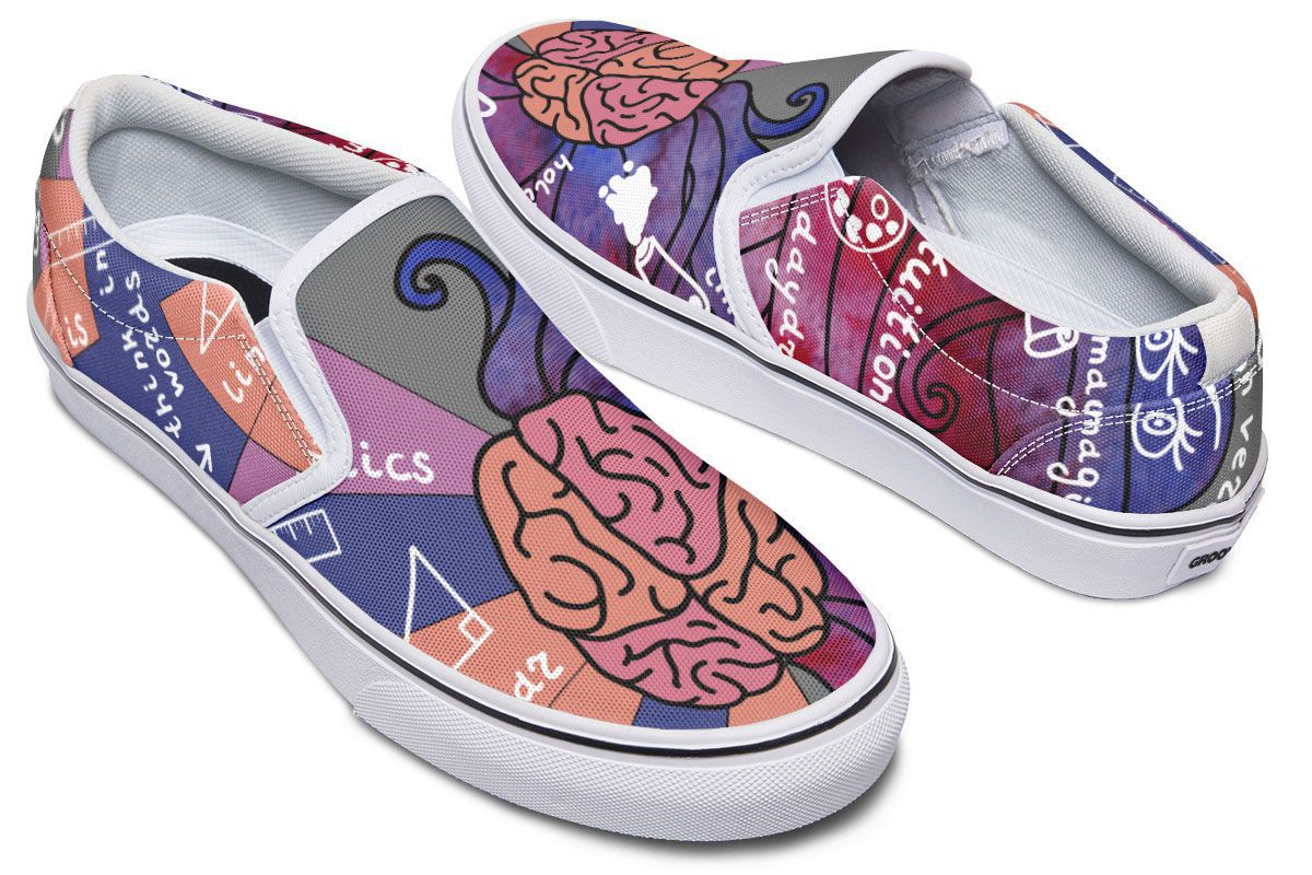 Brain Functions Slip-On Shoes